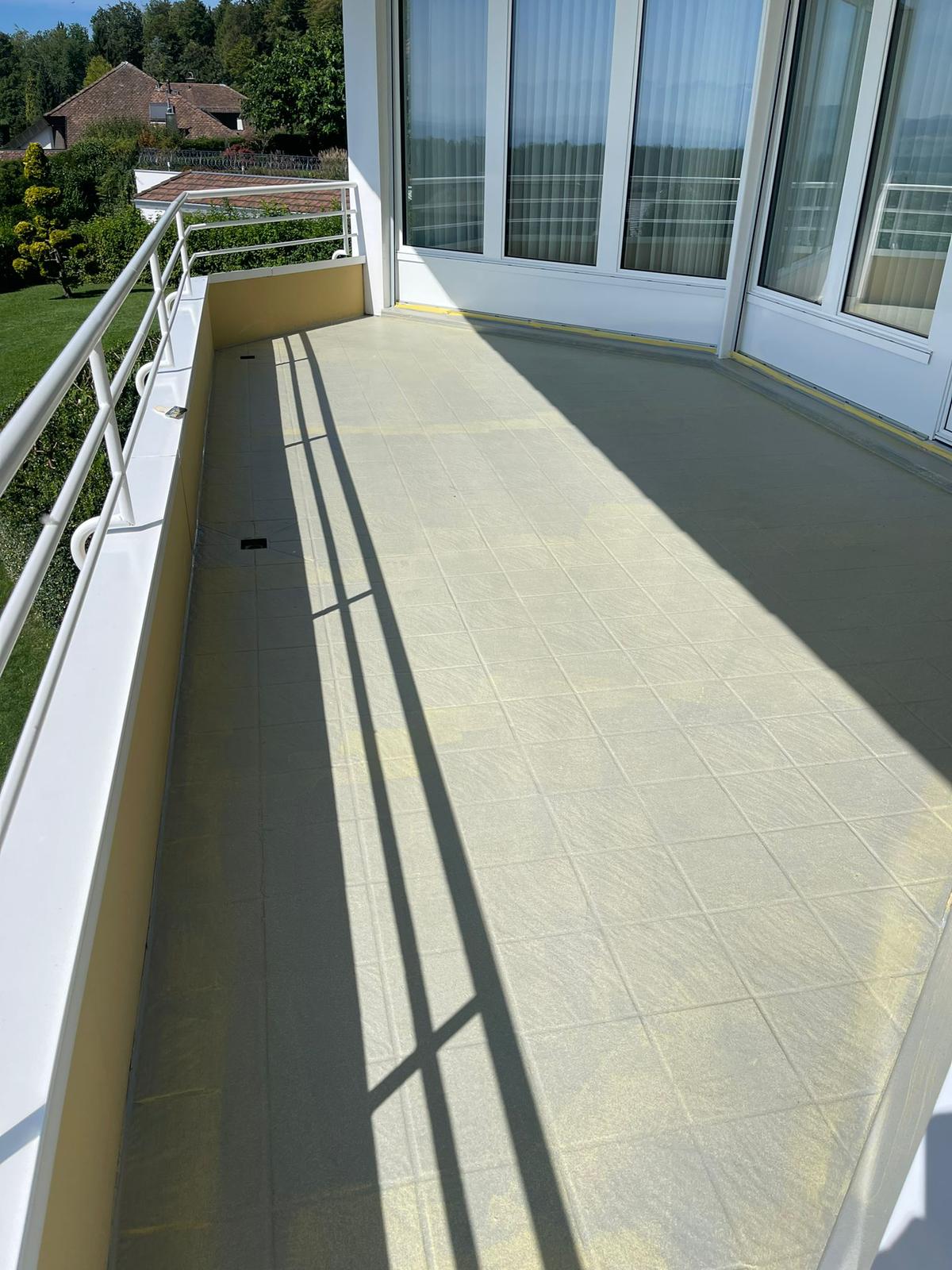 Balkon vorher