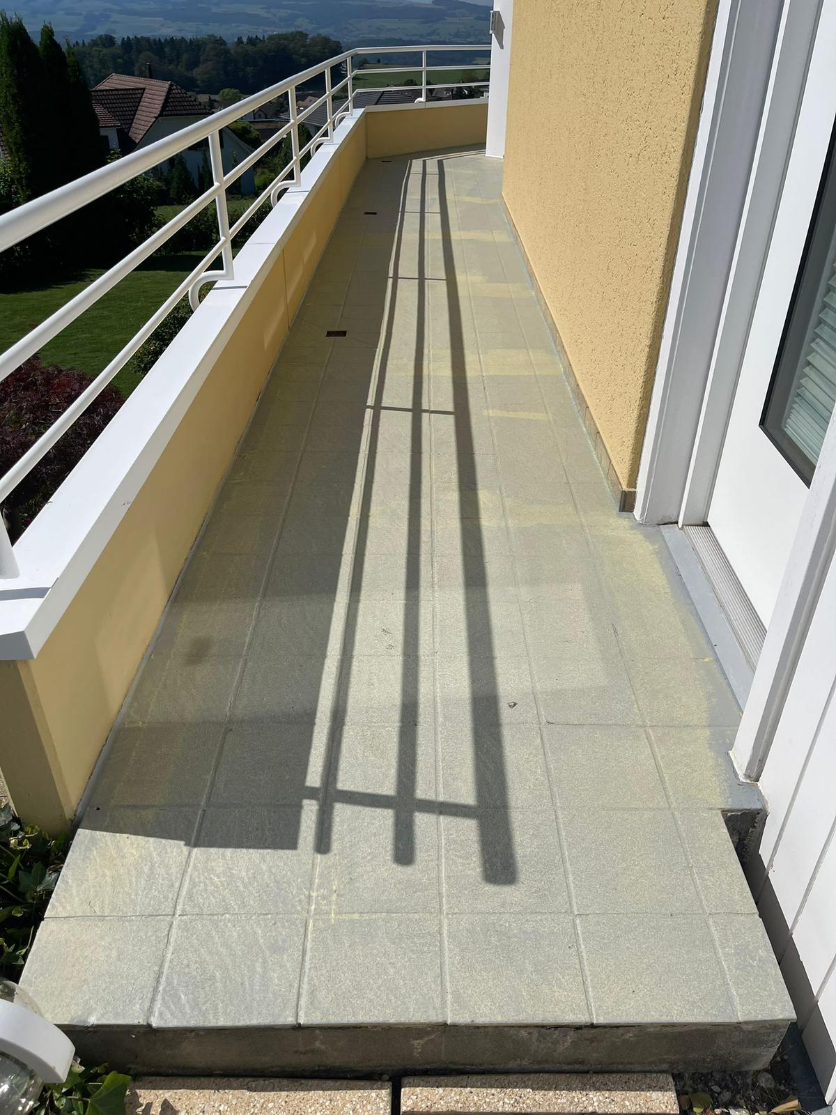 Balkon vorher