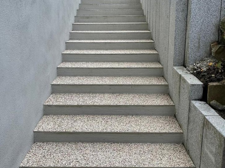 Steinteppich Treppe